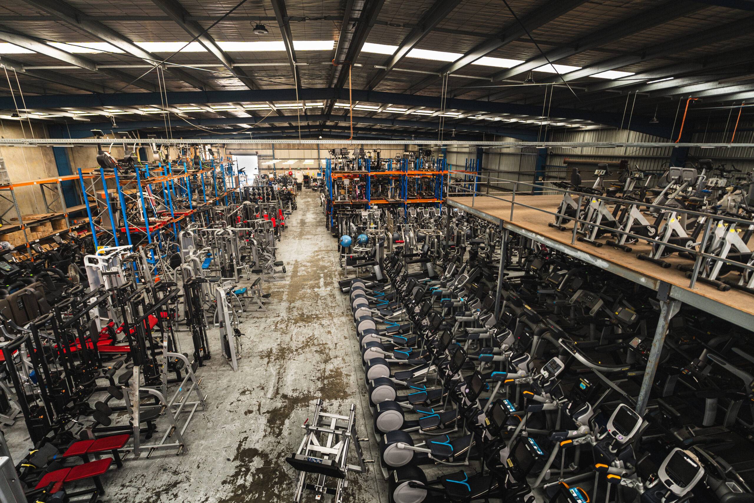 Commercial gym equipment